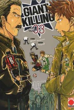 Copertina di Giant Killing n.3 – Manga Giant n.3