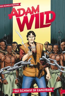 Copertina di Adam Wild n.1 – Gli Schiavi Di Zanzibar