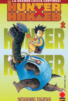 Copertina di Hunter X Hunter n.3