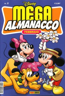 Copertina di Mega Almanacco Disney n.2 – Febbraio