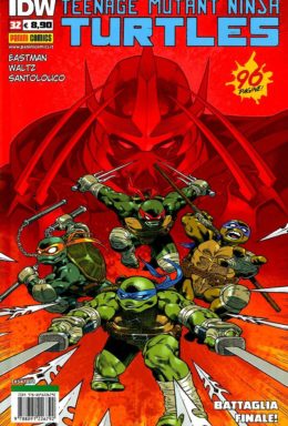 Copertina di Teenage Mutant Ninja Turtles 32