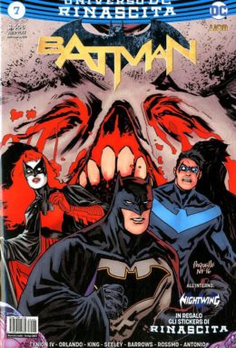 Copertina di Batman n.7 – Rinascita