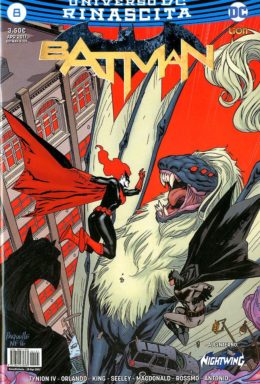 Copertina di Batman n.8 – Rinascita