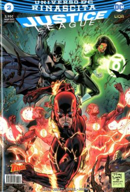 Copertina di Justice League n.2 – Rinascita