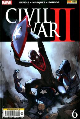 Copertina di Civil War II n.6 – Marvel Miniserie 181