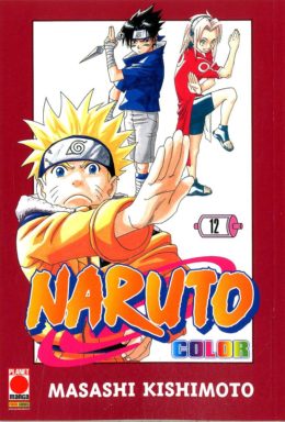 Copertina di Naruto color n.12