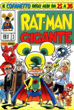 Copertina di Rat-man gigante cofanetto vuoto n.3