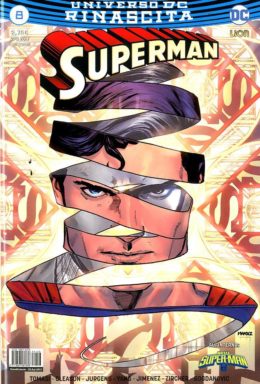 Copertina di Superman n.8 – Rinascita