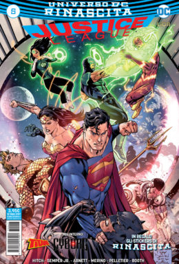 Copertina di Justice League n.5 – Rinascita