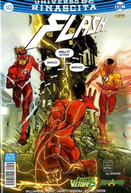 Copertina di Flash n.10 – Rinascita