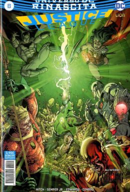 Copertina di Justice League n.6 – Rinascita
