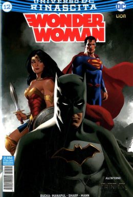 Copertina di Wonder Woman n.12 – Rinascita