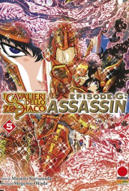 Copertina di Cavalieri Zodiaco Episode G Assassin n.5 – Planet Manga Presenta 80