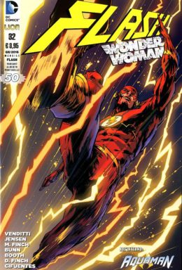 Copertina di Flash / Wonder Woman n.50 – New 52 – Variant Alberto Ponticelli