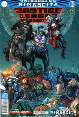Copertina di Justice League America n.3 – Rinascita