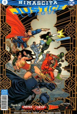 Copertina di Justice League n.9 – Rinascita