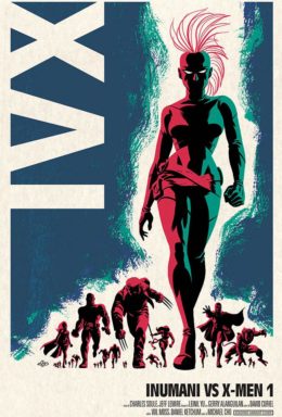Copertina di Inumani Vs X-Men n.1 – Variant Super Fx – Marvel Miniserie 185