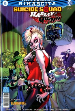 Copertina di Suicide Squad/Harley Quinn n.8 – Rinascita – Suicide Squad / Harley n.30