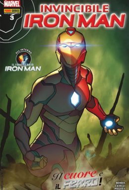 Copertina di Iron Man n.52 – Invincibile Iron Man 3