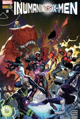 Copertina di Inumani Vs X-Men 3 (DI 3) – Marvel Miniserie 187