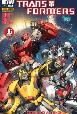 Copertina di Transformers n.2 – Lezione di Autonomia