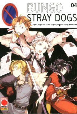 Copertina di Bungo Stray Dogs n.4 – Manga Run 4