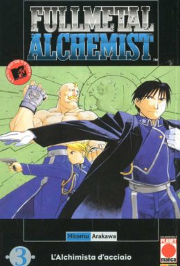 Copertina di Fullmetal Alchemist n.3
