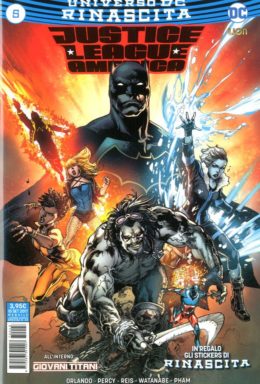 Copertina di Justice League America n.5 – Rinascita