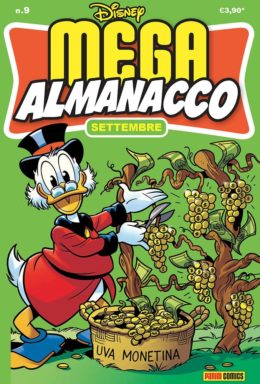 Copertina di Mega Almanacco Disney 9 – Settembre