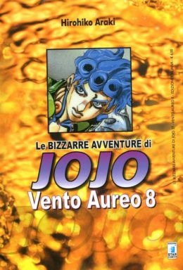 Copertina di Vento Aureo n.8 – Le bizzarre avventure di Jojo