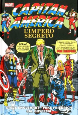 Copertina di Marvel History – Capitan America: L’impero Segreto