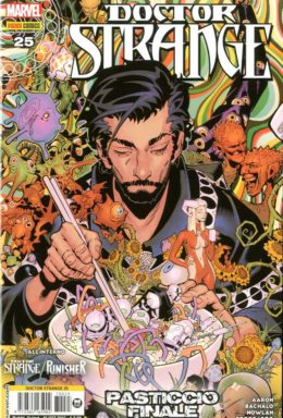 Copertina di Doctor Strange n.25 – Pasticcio Finale