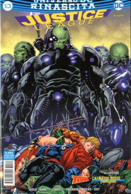Copertina di Justice League n.71 – Rinascita