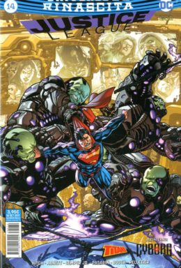 Copertina di Justice League n.72 – Rinascita