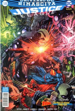 Copertina di Justice League 15 – Rinascita – Justice league 73