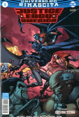 Copertina di Justice league America n.6 – Rinascita
