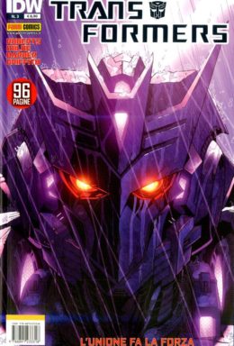 Copertina di Transformers n.3 – L’unione fa la forza