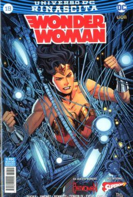 Copertina di Wonder Woman n.19 – Rinascita