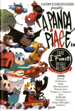 Copertina di A Panda Piace Fare i Fumetti degli Altri… – Edizione Cartonata