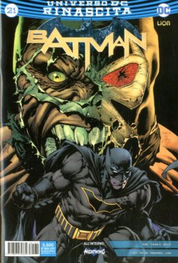 Copertina di Batman n.21 – Rinascita – Batman 134