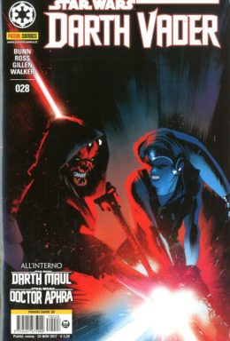 Copertina di Darth Vader n.28 – Panini Dark 28