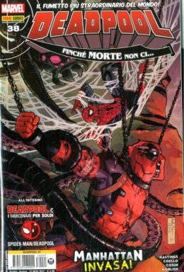Copertina di Deadpool n.97 – Deadpool 38 Manhattan invasa!