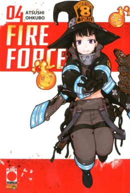 Copertina di Fire Force n.4