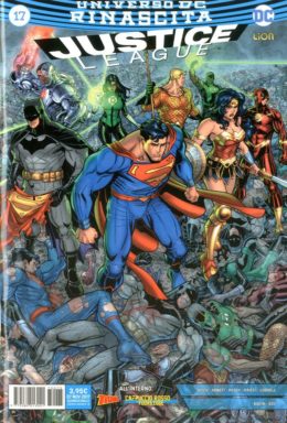 Copertina di Justice League n.17 Rinascita – Justice League 75