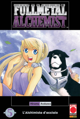 Copertina di Fullmetal Alchemist n.5