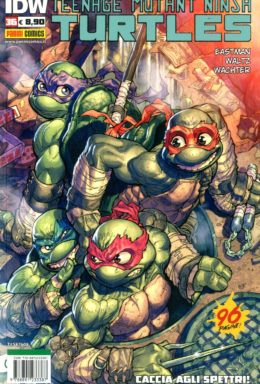 Copertina di Teenage Mutant Ninja Turtles n.36