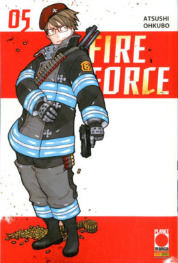 Copertina di Fire Force n.5