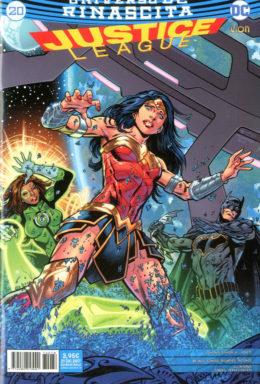 Copertina di Justice League n.20 – Rinascita