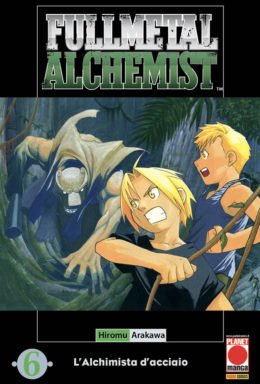 Copertina di Fullmetal Alchemist n.6