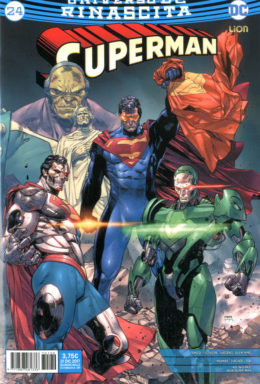 Copertina di Superman n.24 – Rinascita